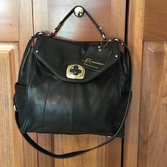 B Makowsky Leather Purse NWT⭐️Final reduction ⭐️