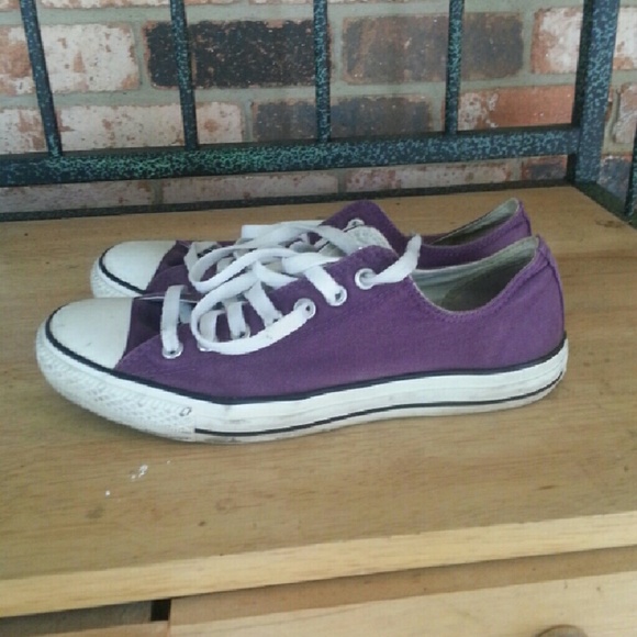 Purple Converse