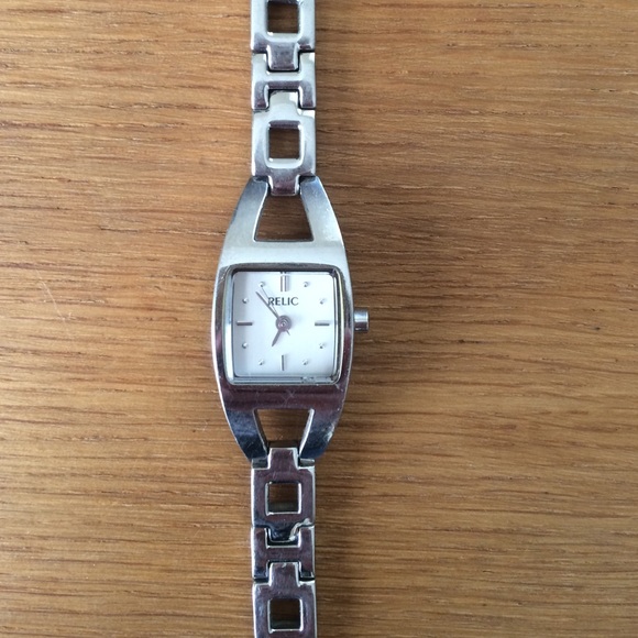 Silver watch
