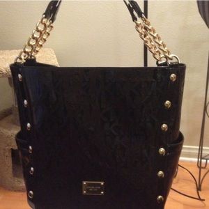 💥REDUCED Michael Kors Large Metallic Delancy Tote