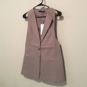 Taupe Vest