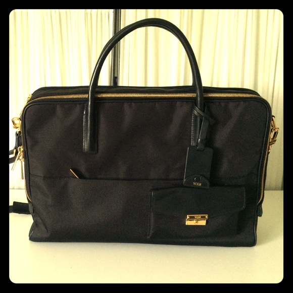 Tumi Larkin Marin Double Zip Brief Org $545