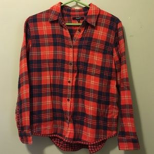 Madewell checkered flannel