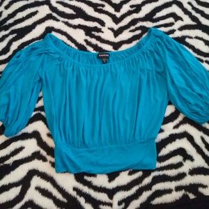 FLASH SALE! Bebe off the shoulder crop