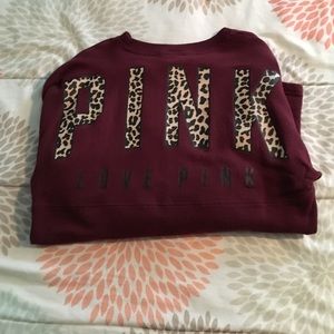 Pull over sweat shirt