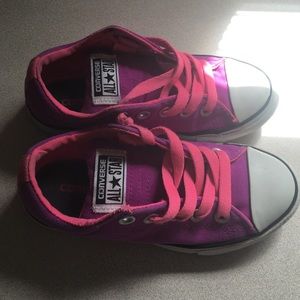 Pink and Purple Converse