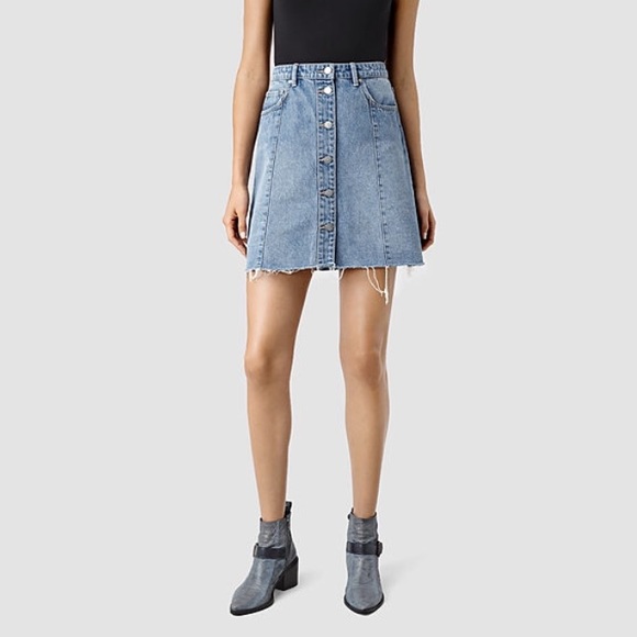 SOLD 🚫🚫 AllSaints Denim Skirt 🚫🚫