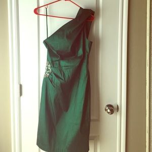 Emerald Green Cocktail Dress