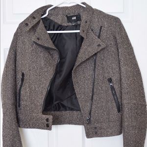 Tweed Moto jacket
