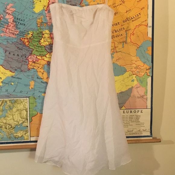 JCrew white cotton sundress - Picture 1 of 3