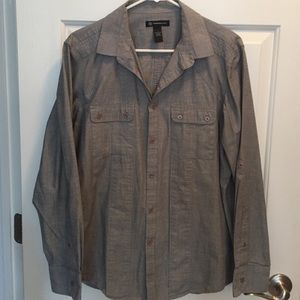 Gray Dress Shirt