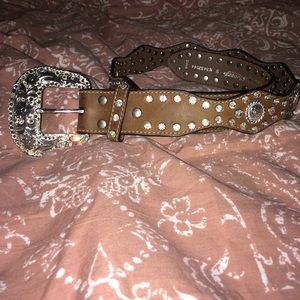 Rhinestone belt!