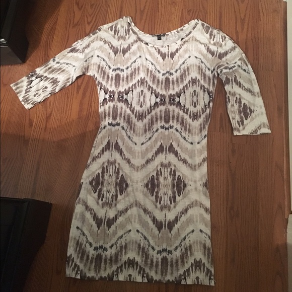 Express 3/4 length sweater dress