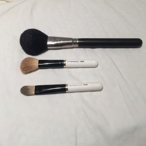MAC makeup brushes