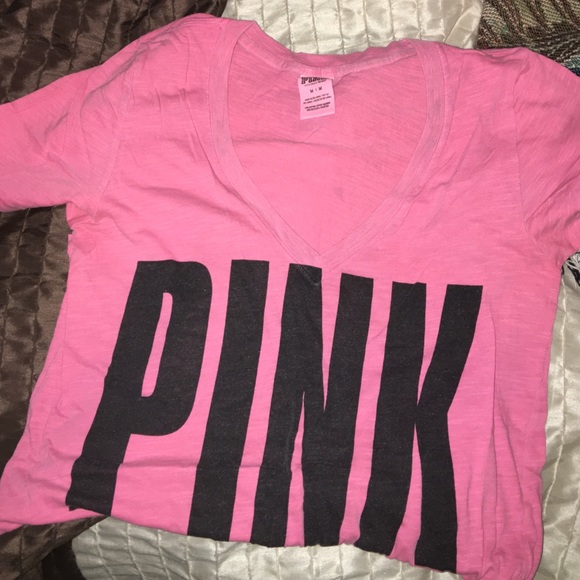 PINK vneck