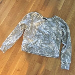 Jcrew splatter paint design pullover