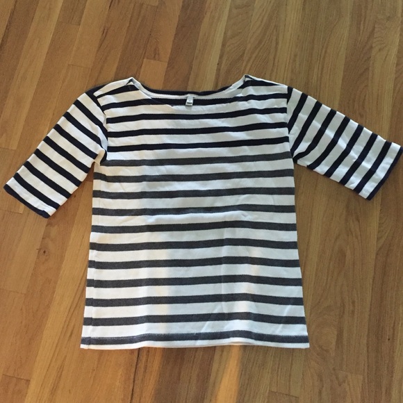 J. Crew Tops - J crew sweatshirt type material shirt.