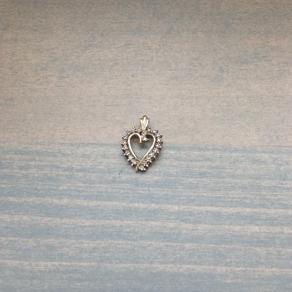 💜 Gold and diamond heart 💜