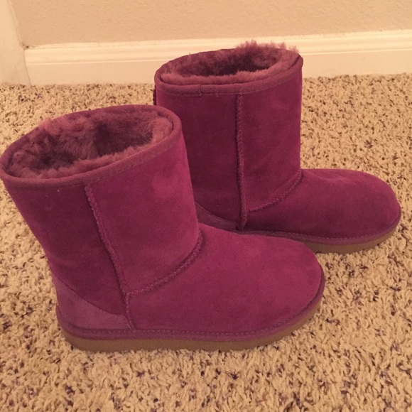 Magenta Ugg boots