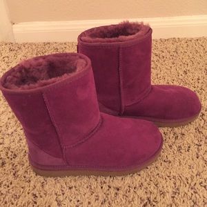 Magenta Ugg boots