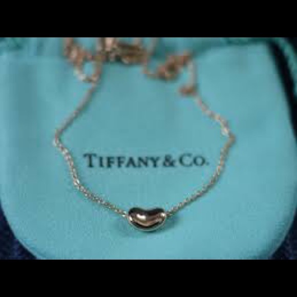 Tiffany & Co. 16" bean necklace
