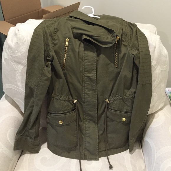 Army green jacket