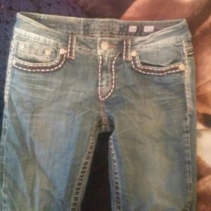 Miss Me size 30 Irene straight leg jean