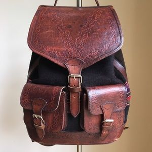 100% Leather Backpack