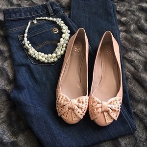 Vince Camuto bow flats