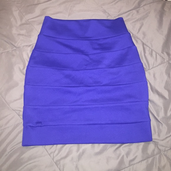 Charlotte Russe Dresses & Skirts - SOLD 💥💥Blue Charlotte Russe pencil skirt.
