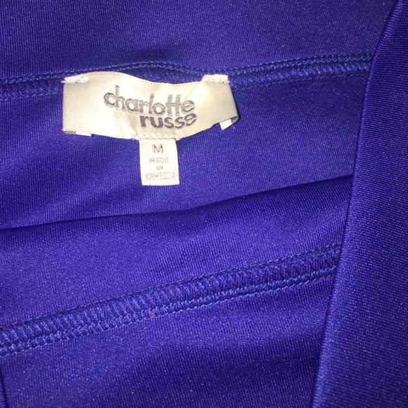 SOLD 💥💥Blue Charlotte Russe pencil skirt. - Picture 2 of 2