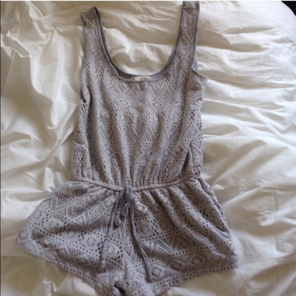 Grey romper