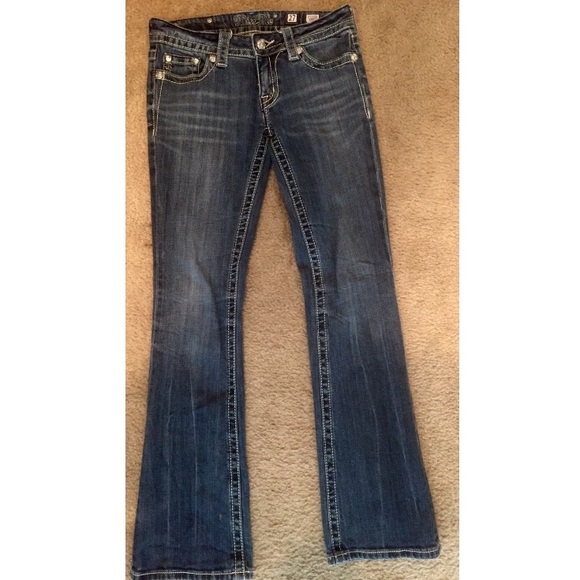 Size 27, boot cut Miss Me Jeans