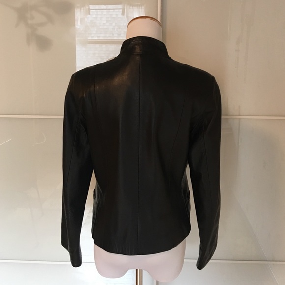 Italian leather jacket XS purchased in Florence - Picture 3 of 4