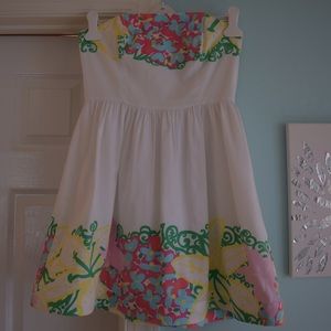 Lilly Pulitzer Strapless Dress