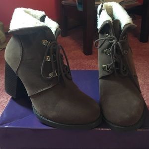 heeled booties