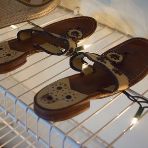 Black & White Jack Rogers