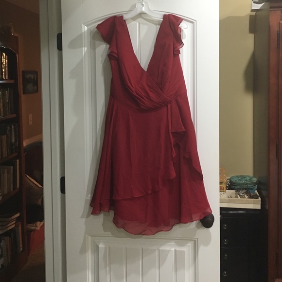 Apple Red Woman's Cocktail Dress