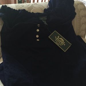 Cute blouse with ruffles up top