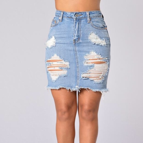 Denim Skirt
