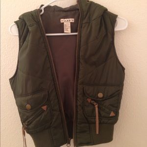 Army green vest (S)