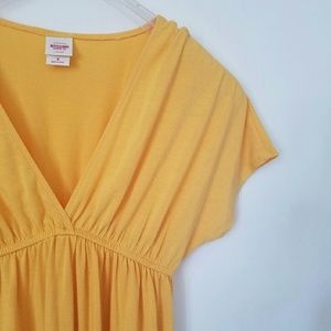 NWOT   MOSSIMO | DEEP V MINI DRESS/COVER UP