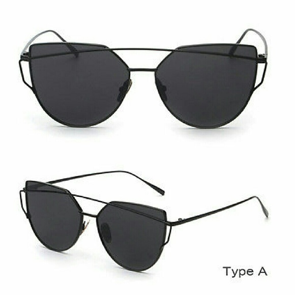 LAST 1 NWT EYE MIRRORED FLAT LENSES - Picture 3 of 3