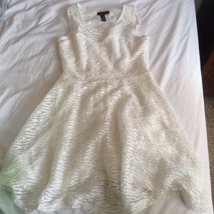 Material Girl white dress xs