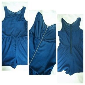 Silence & Noise Indigo Romper