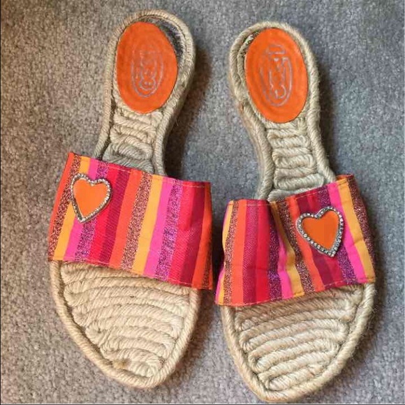 Espadrilles Sandals + Heart Application