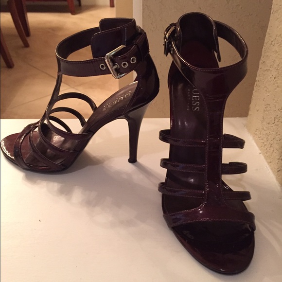 Maroon Guess shoes