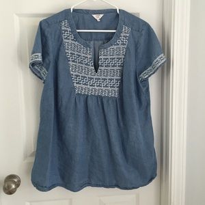 Light denim shirt
