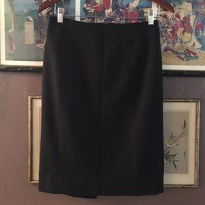 Black pencil skirt