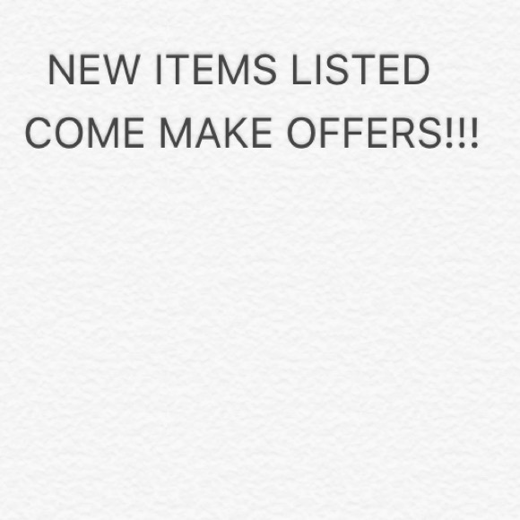 NEW ITEMS LISTED